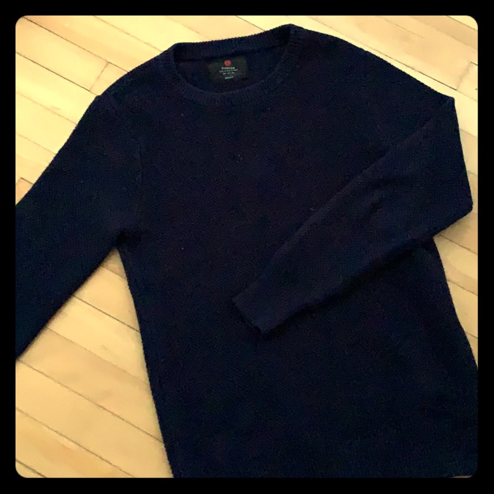 Knitted sweater - dark blue
